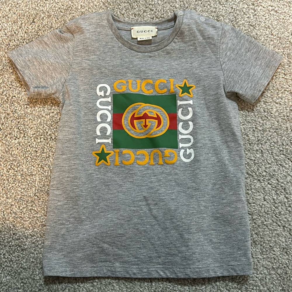 Toddler Gucci tshirt with logo